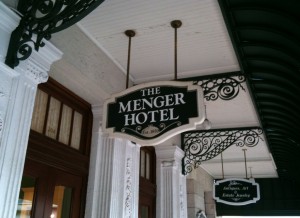 Part of the historic Menger Hotel, the Menger Bar is part of the city ghost tour